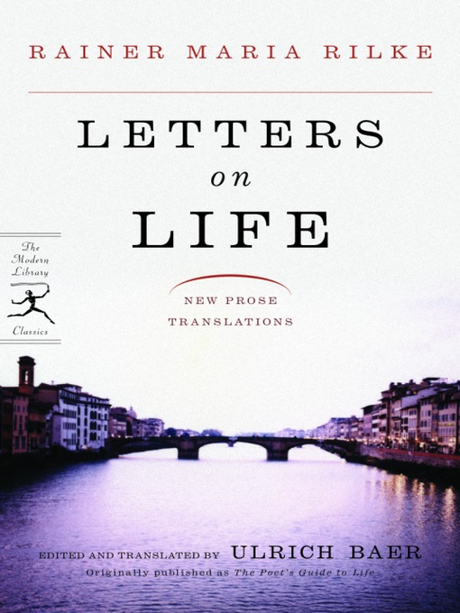 Title details for Letters on Life by Rainer Maria Rilke - Available